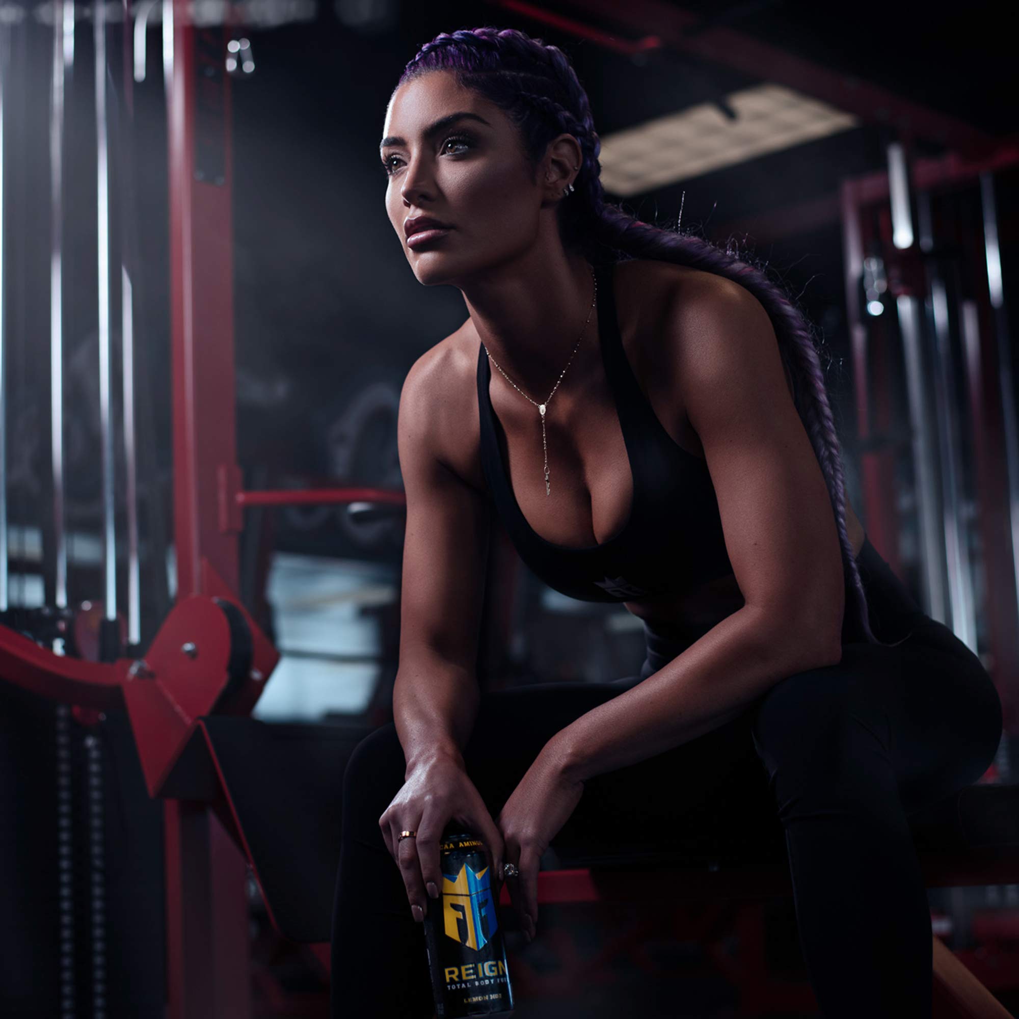 REIGN Inferno Watermelon Warlord Thermogenic Energy Drink - 16 Fl Oz (Pack of 12) | Pre-Workout & Post-Workout Performance Booster for Athletes & Fitness Enthusiasts
