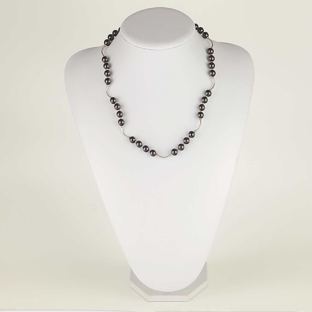 Gorgeous Garnet and Sterling Silver Necklace for Women | Elegant Jewelry Gift for Her | Perfect for Valentine's Day, Anniversary & Special Occasions