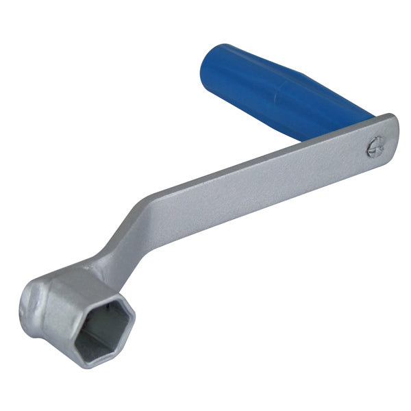 Atlantic 6-Point Hex Trailer Winch Handle - Heavy Duty Boat Trailer Crank Tool for Secure Loading & Unloading - Perfect for Marine, RV, and Utility Trailers