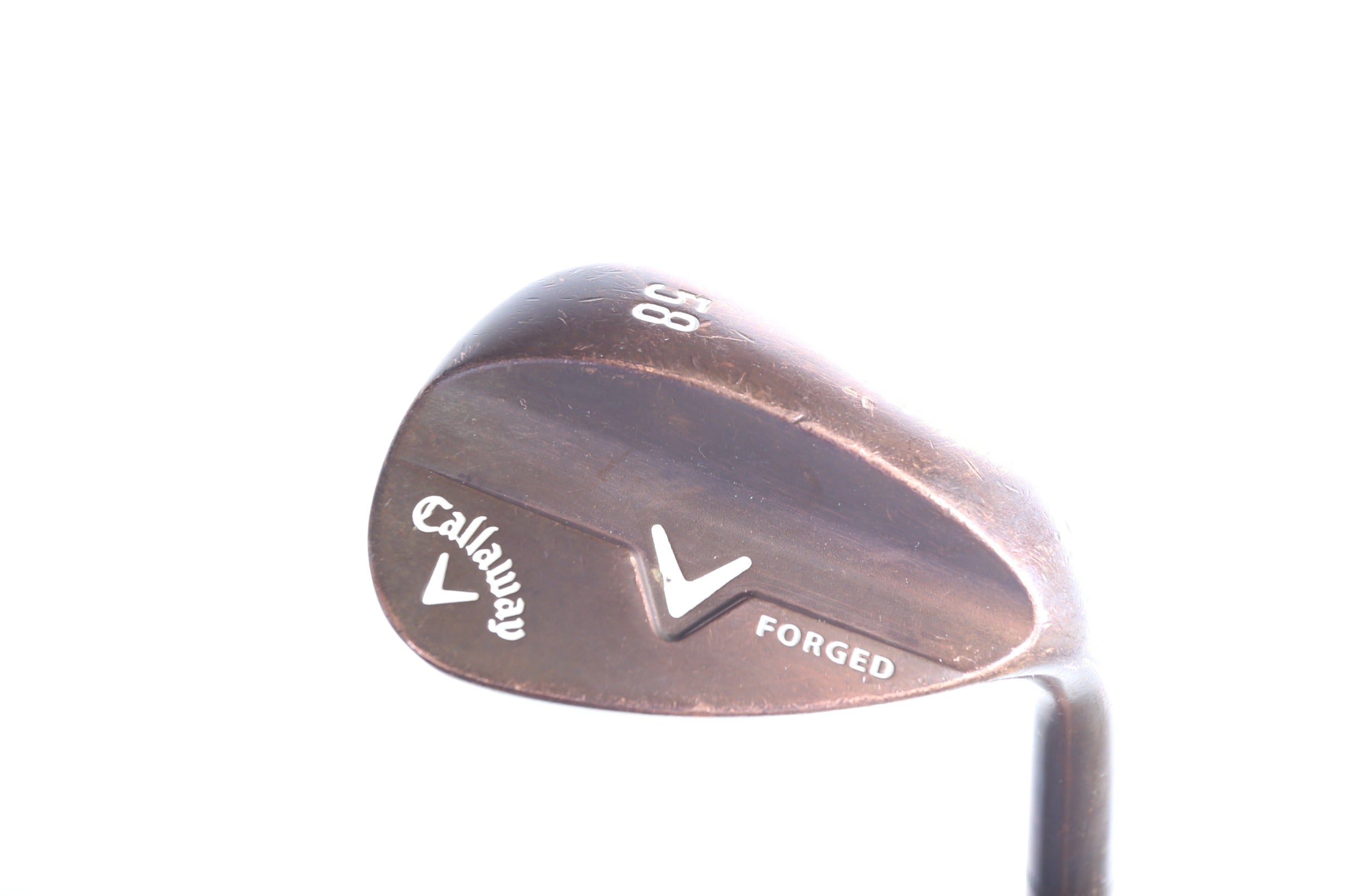 Used Callaway Forged Copper Lob Wedge 58° Right Handed Stiff Flex Golf Club - Perfect for Short Game Shots & Bunker Play