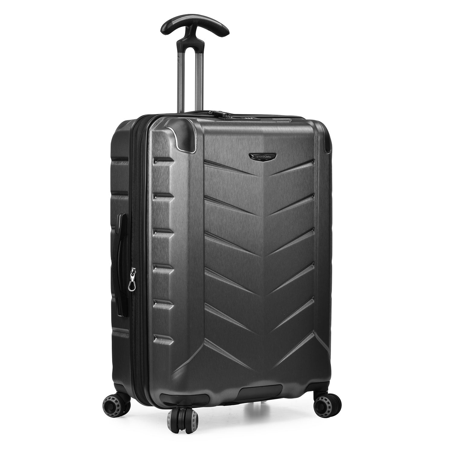 Silverwood II Medium Checked Luggage - Lightweight Durable Suitcase for Travel & Business Trips | Carry-On & Checked Baggage Approved | Perfect for Airplanes, Road Trips & Weekend Getaways