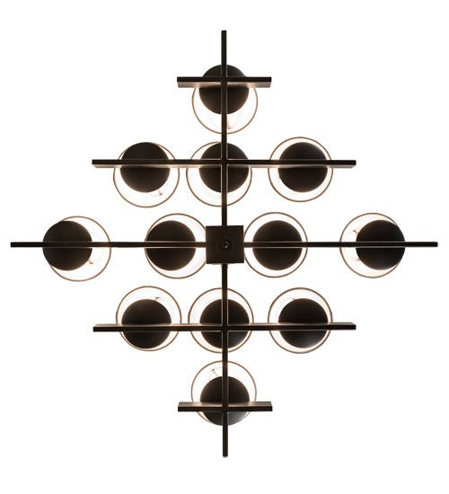 12-Light Crystal Chandelier for Dining Room - Elegant Modern Ceiling Light Fixture with LED Bulbs, Perfect for Home Decor, Living Room, Bedroom, and Wedding Venue Lighting
