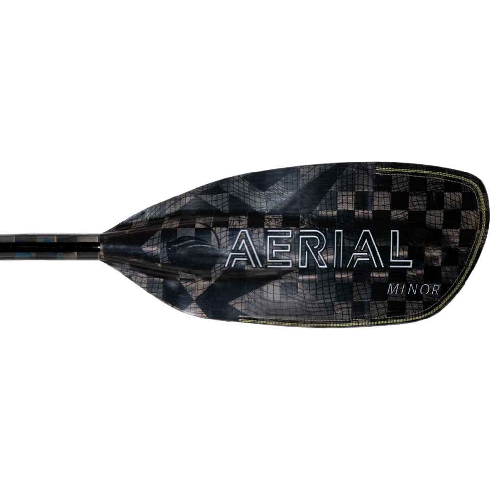 Aqua Bound Aerial Minor Carbon Straight Shaft 1-Piece Kayak Paddle - Lightweight & Durable for Touring, Fishing & Recreational Kayaking