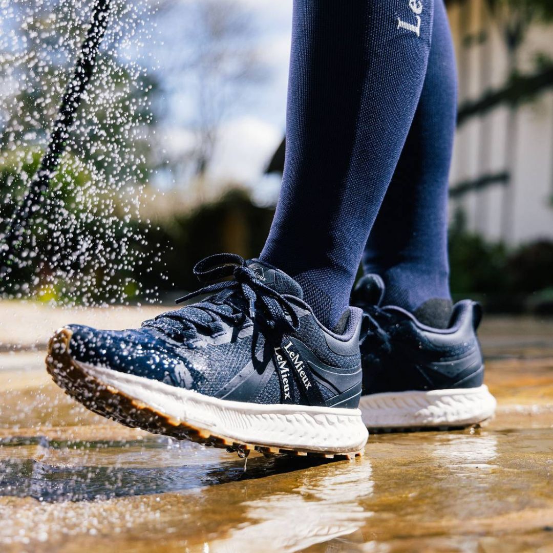 LeMieux Trax Waterproof Sneakers for Men & Women - Lightweight Comfortable Walking Shoes for Outdoor, Hiking & Travel - Non-Slip Breathable Casual Sneakers