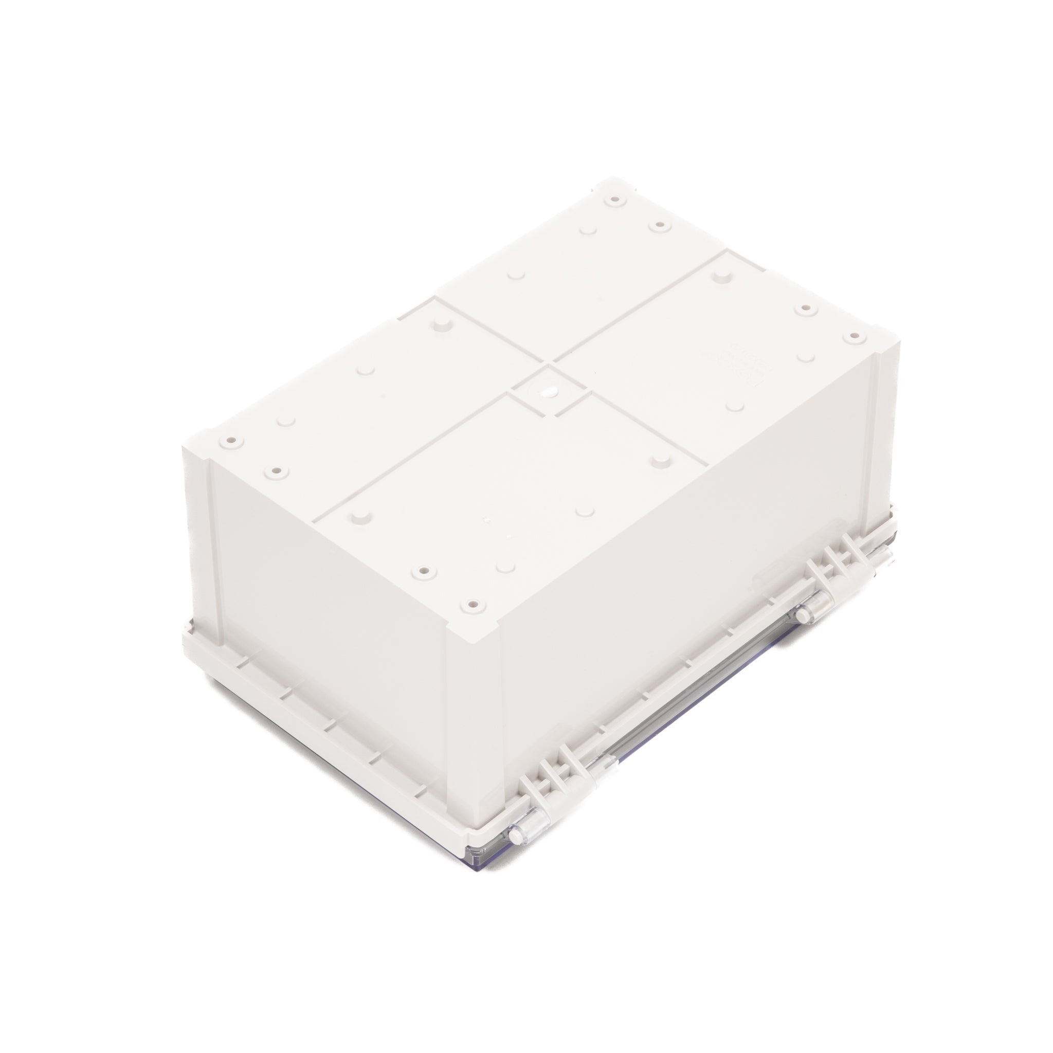 Boxco Q Series 7.87 x 11.81 x 5.91 Inches (200 x 300 x 150mm) Waterproof Plastic Enclosure - IP67 Rated, IK08 Impact Resistant, ABS Material with Transparent Cover & Secure Hinge Latch - Ideal for Outdoor Electronics, Industrial Equipment & DIY Projects
