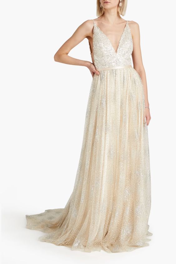 Catherine Deane Rumi Gown - Elegant Long Sleeve Lace Wedding Dress for Brides, Perfect for Beach Weddings and Formal Evening Events