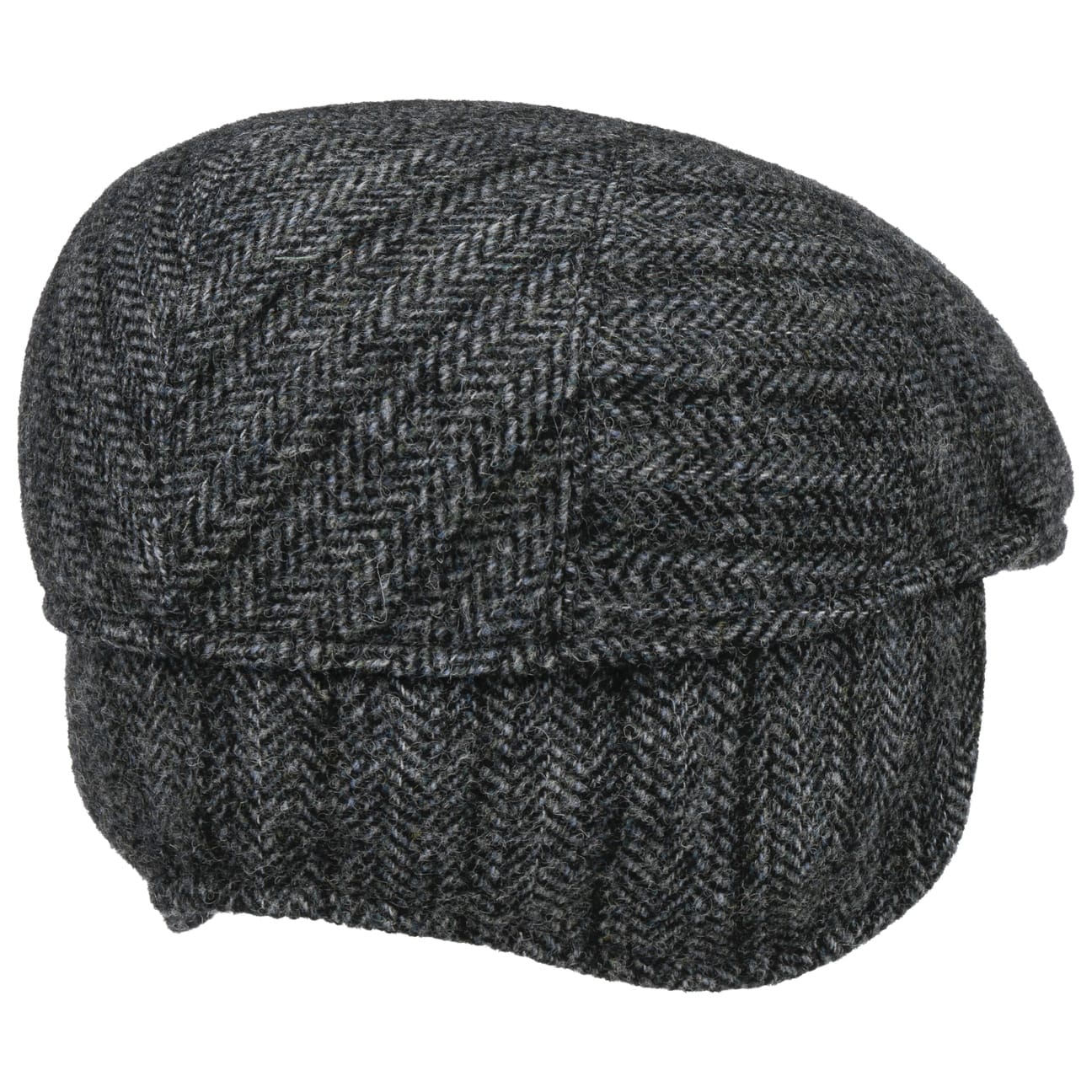 Premium Sidney Wool Flat Cap with Ear Flaps by Mayser - Warm Winter Hat for Men & Women - Perfect for Outdoor Activities, Hiking, and Cold Weather Fashion