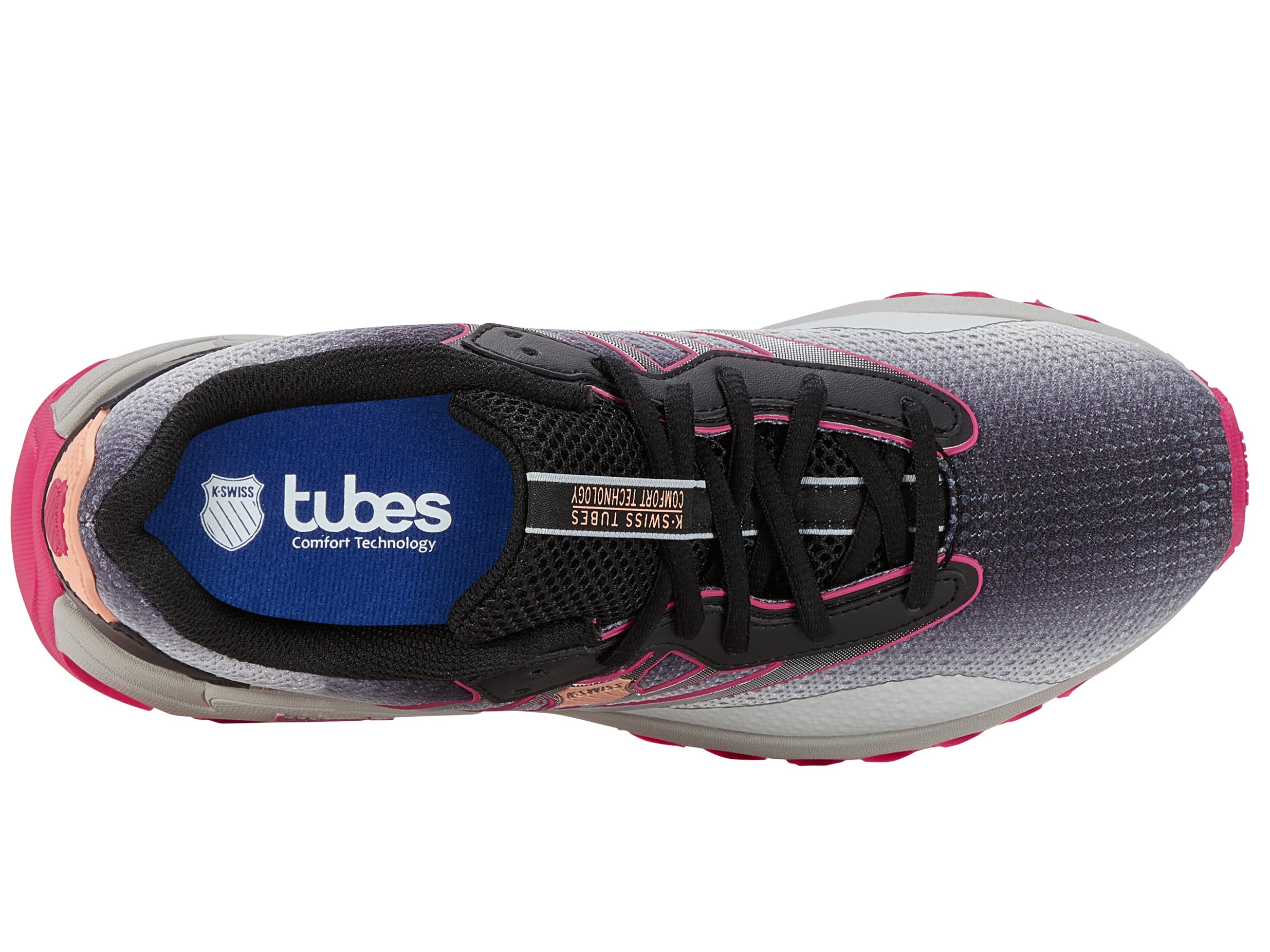 97924 056 M | Sport Tubes in Black, Dawn Blue & Fuchsia Purple - Perfect for Running, Gym & Outdoor Activities