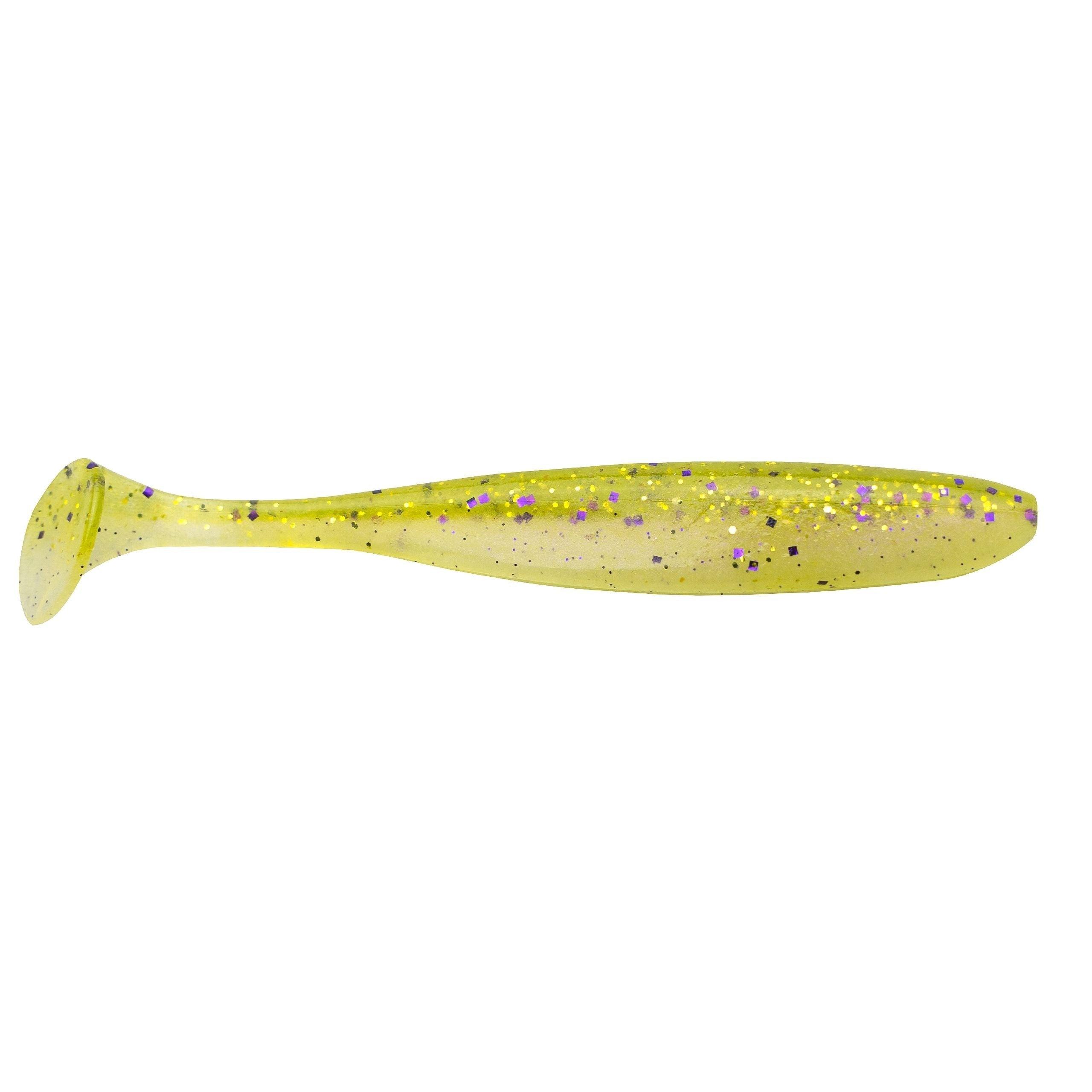 Keitech Easy Shiner Soft Plastic Swimbaits - Premium Fishing Lures for Bass, Trout & Walleye - Ideal for Freshwater & Saltwater Fishing