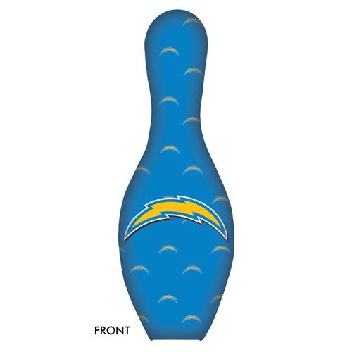 NFL Los Angeles Chargers Bowling Pin - Official Team Logo Collectible for Fans, Sports Bar Decor, Game Room Accessories - Perfect for Tailgating, Man Cave, and Sports Themed Parties