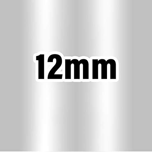 12mm-White Gold