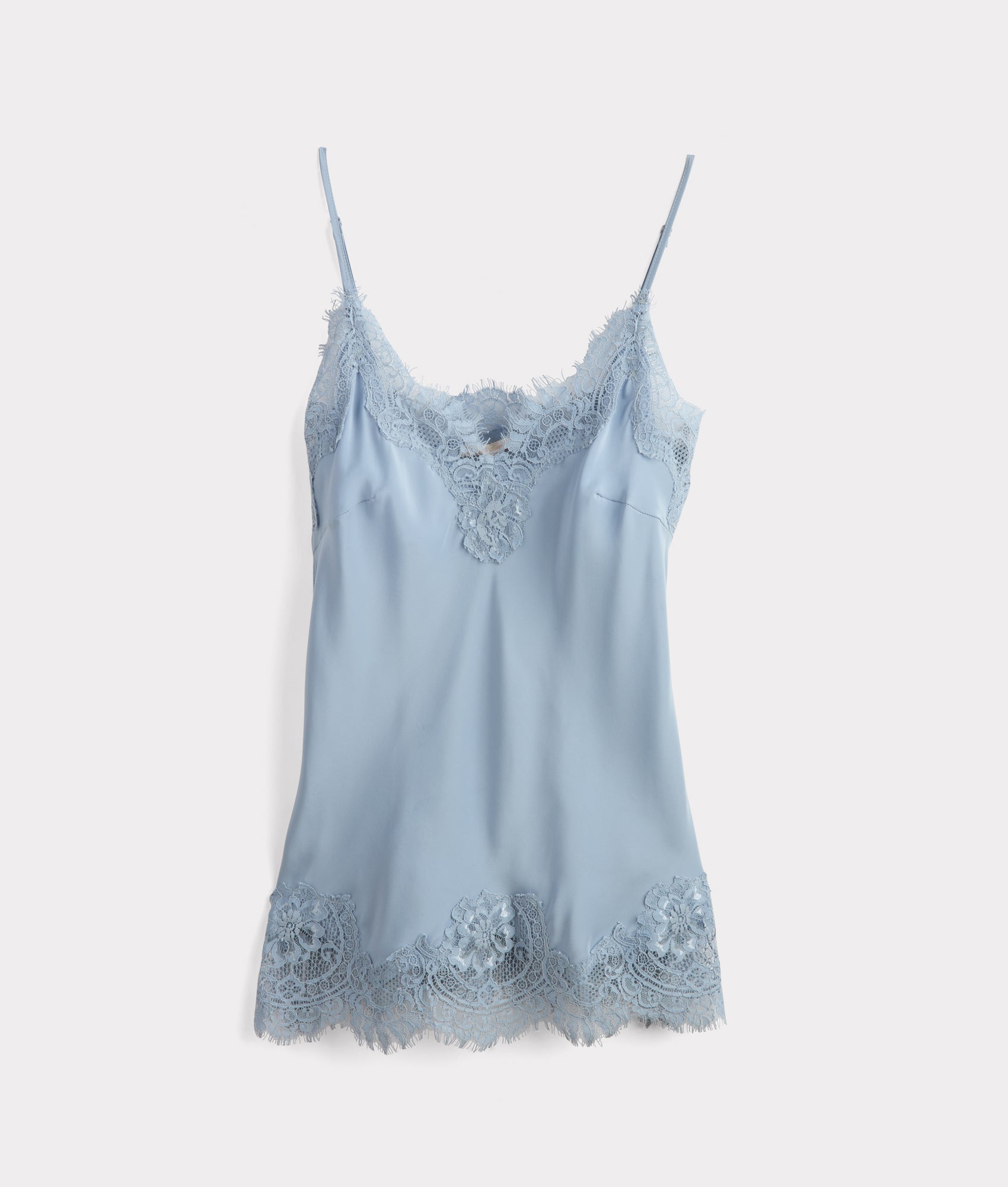 Amelia Coco Bias Cami Top - Blue Sleeveless Women's Tank Top for Casual Wear, Summer Outfits & Layering