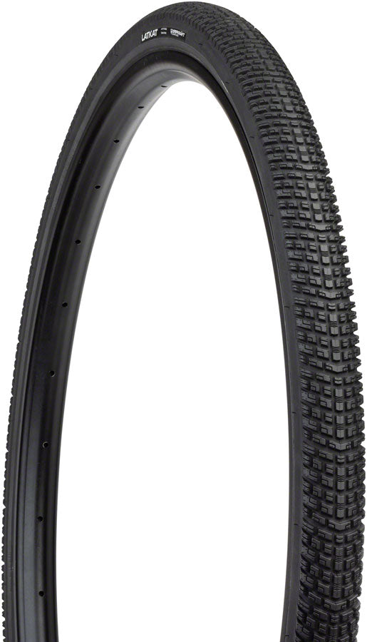 45NRTH Latkat Tire 700x40 Tubeless Folding Bike Tire - Black, 60 TPI, Gripkraft Compound for Winter & Snow Cycling - Perfect for Fat Bikes, Gravel Bikes & All-Terrain Adventures