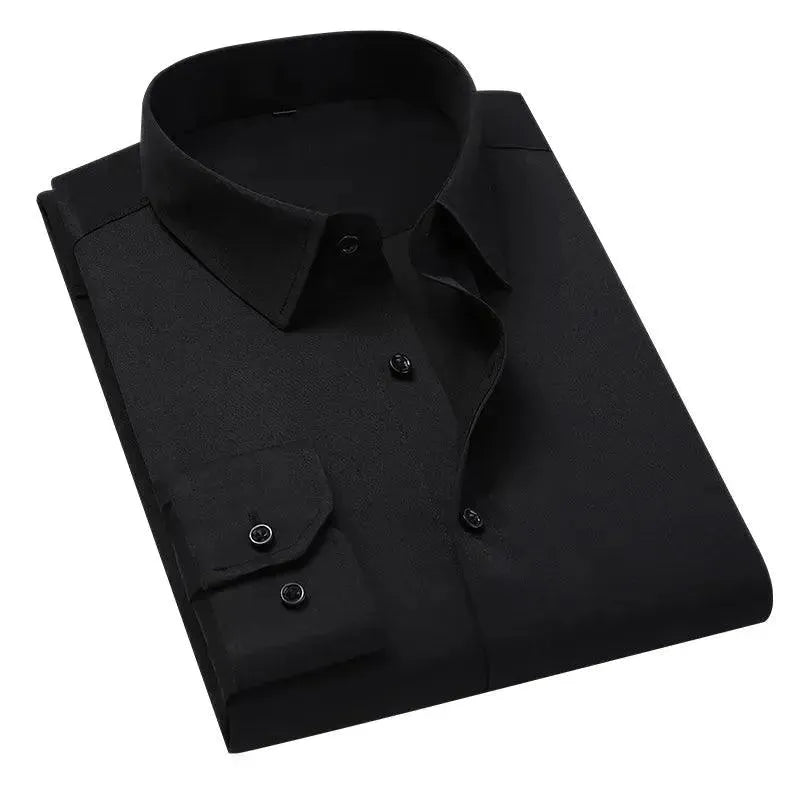 Slim Fit Formal Dress Shirt for Men - Classic White Business Shirt - Perfect for Office, Interviews & Special Occasions