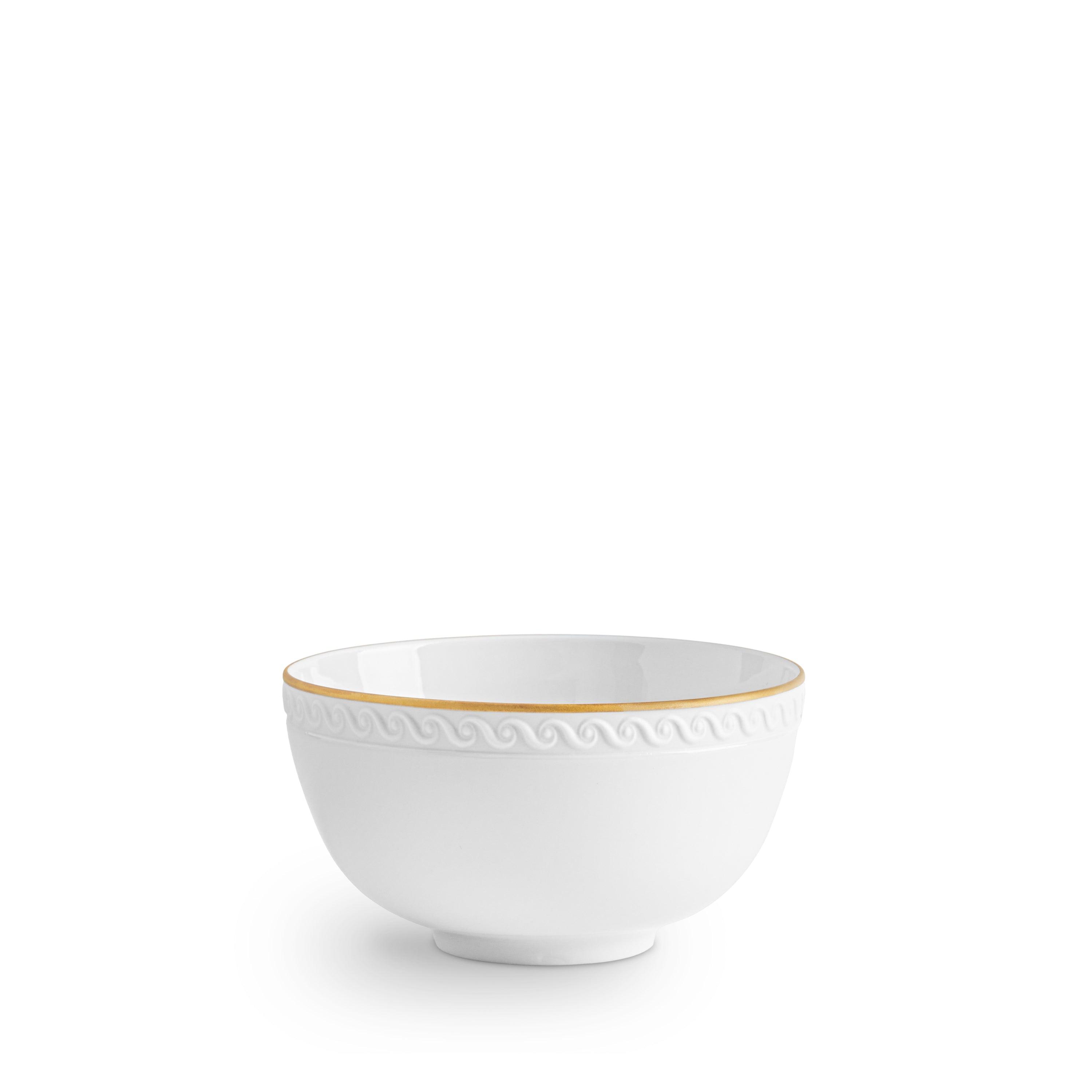Premium Gold Neptune Cereal Bowl - Elegant & Durable Breakfast Bowl for Cereal, Soup & Dessert - Perfect for Home, Office & Gifting