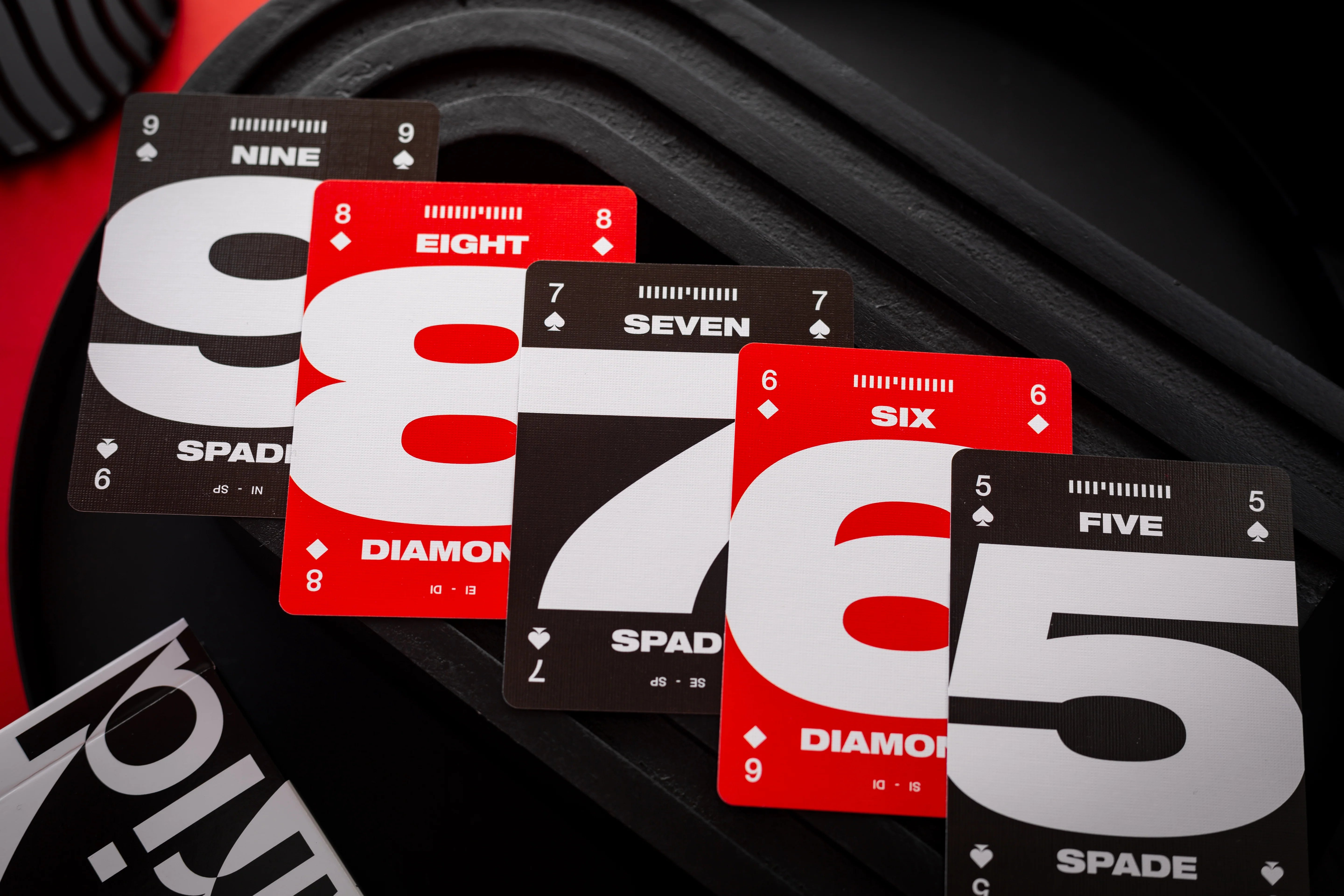 Premium Grid Series Five Playing Cards - Classic Deck for Poker, Magic Tricks & Card Games - Perfect for Game Nights, Parties & Collectors