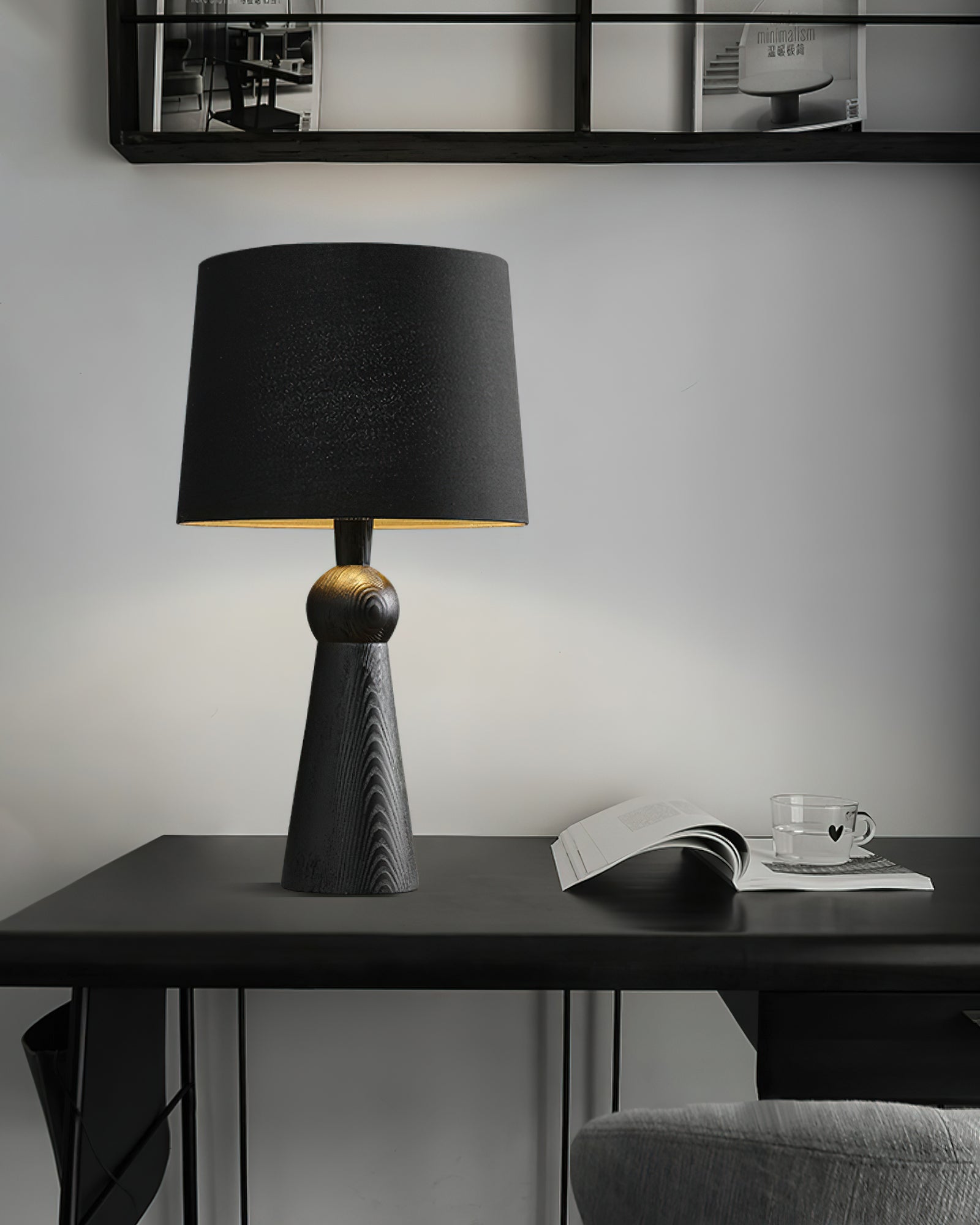 Bella Modern Table Lamp - Adjustable Brightness LED Desk Lamp for Home Office, Bedroom & Study - Perfect for Reading, Working & Night Light