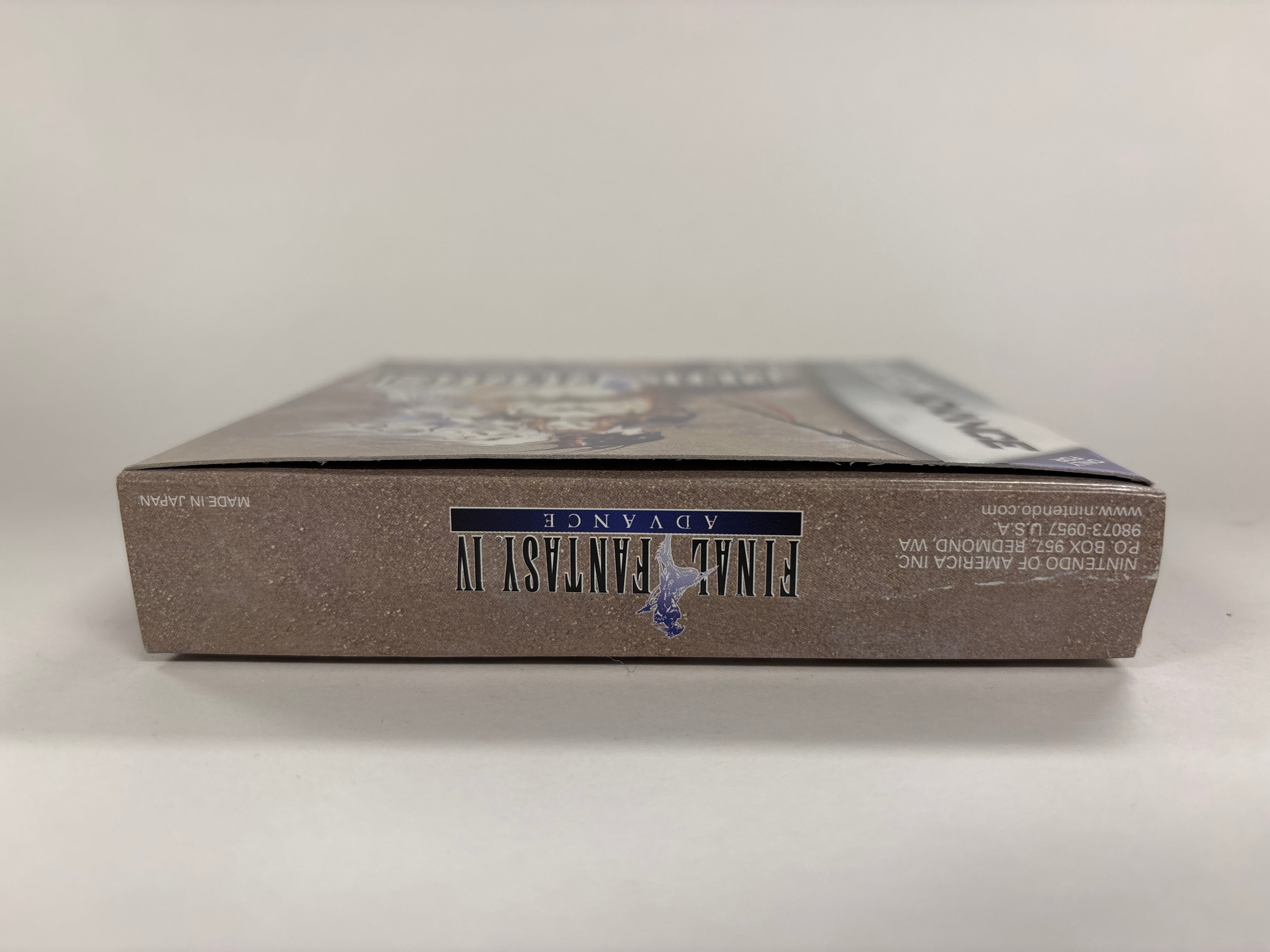Final Fantasy IV Advance - Authentic Game Boy Advance Box & Manuals (No Game Included) - Perfect for Collectors & Retro Gaming Enthusiasts