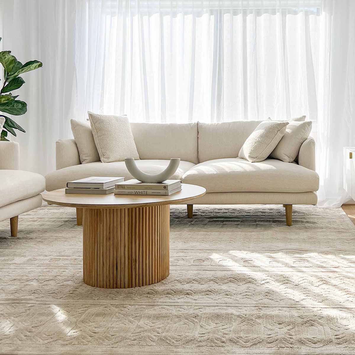 Delphine Tribal Transitional Rug – Handmade Bohemian Area Rug for Living Room, Bedroom & Boho Decor | Soft & Durable Floor Covering
