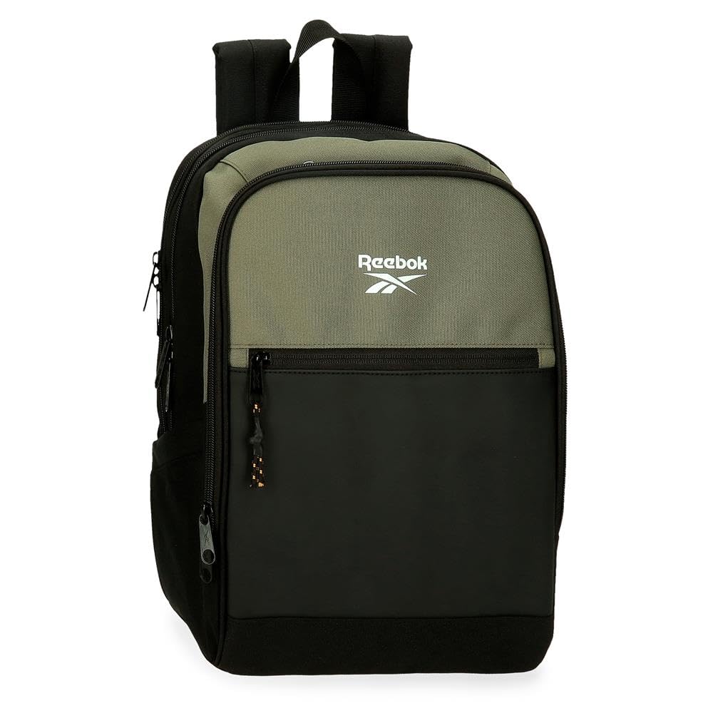 Reebok Hamilton Backpack - Green Laptop Backpack for Men & Women, Durable School & Travel Backpack with USB Charging Port | Perfect for College, Work, Gym & Outdoor Adventures