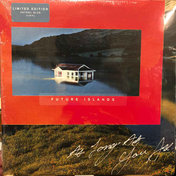Future Islands - As Long As You Are Limited Edition Blue Vinyl LP Album (Near Mint NM/M) | Indie Rock Music for Home Listening & Record Collectors