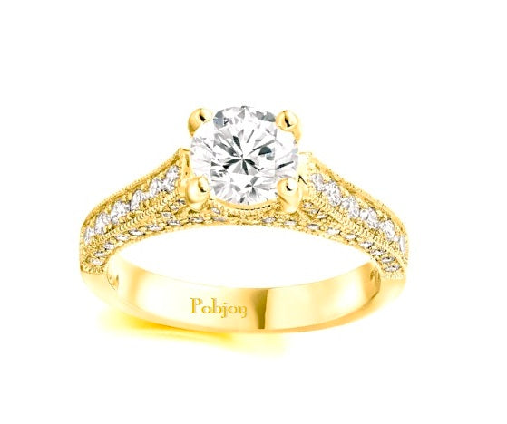 1.80 Carat Diamond Hidden Halo & Shoulders Engagement Ring - Elegant Wedding Band for Proposal, Anniversary & Special Occasions