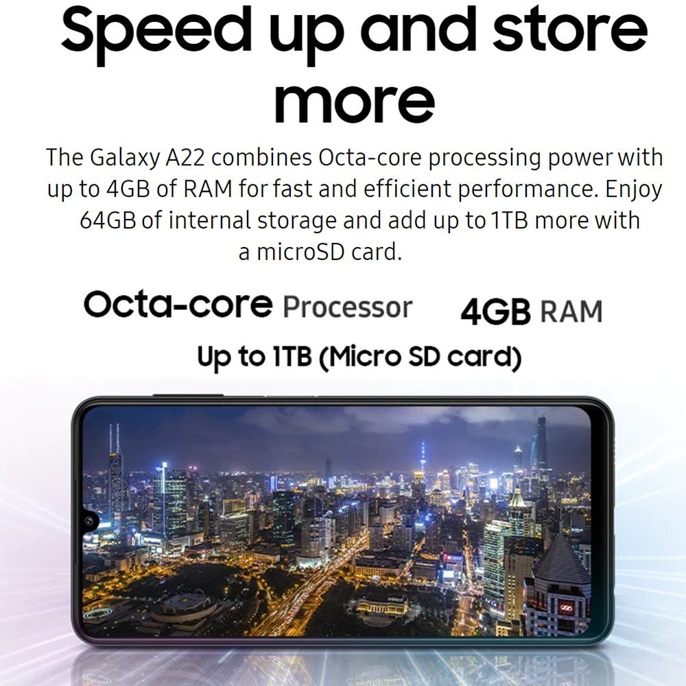 SAMSUNG Galaxy A22 6.4