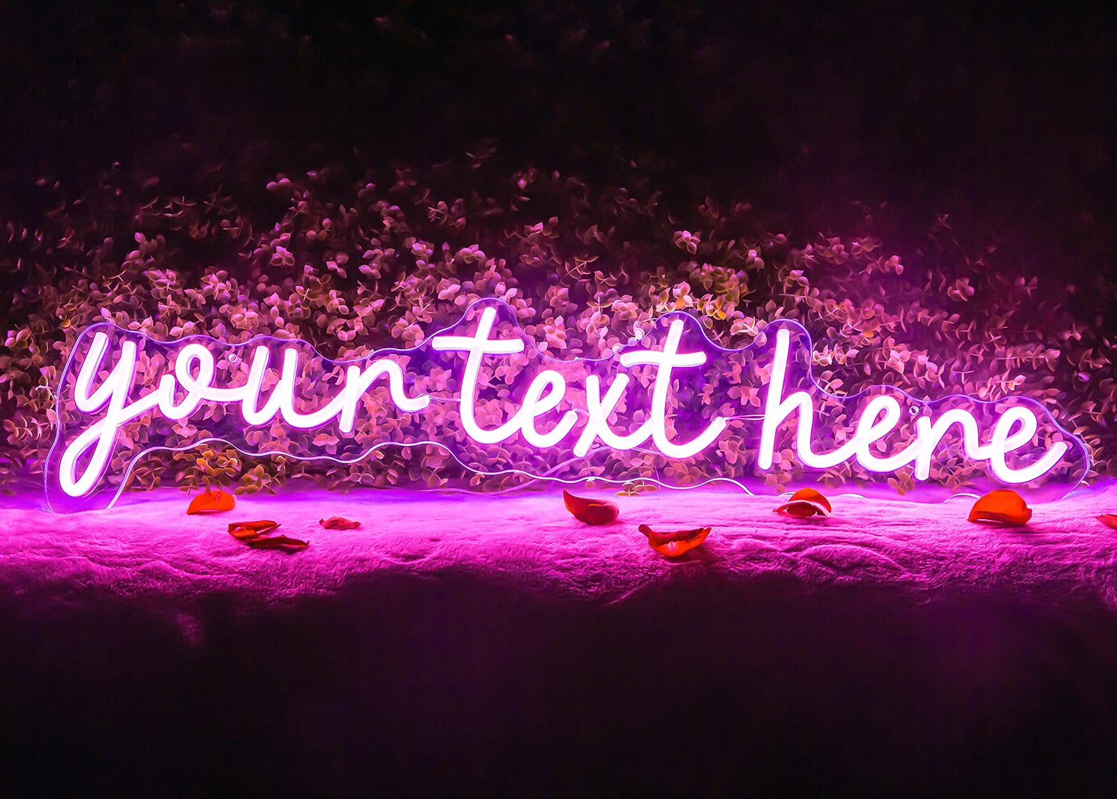Custom Neon Signs - Personalized LED Wall Decor for Bedroom, Bar, Wedding & Birthday | 51