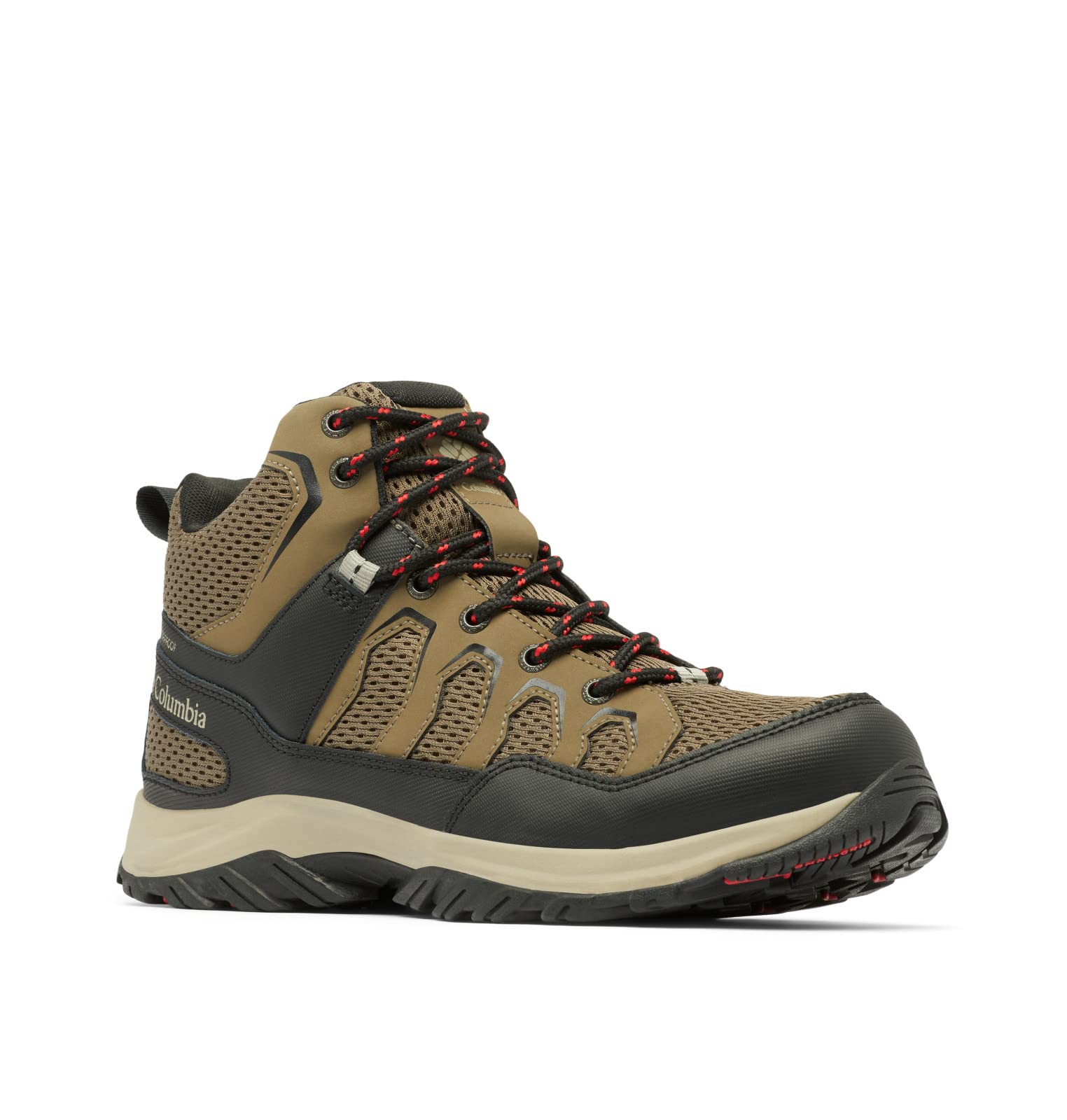 Columbia Men's Granite Trail Mid Waterproof Hiking Shoes - Durable Outdoor Boots for Trekking & Backpacking | All-Terrain Traction & Comfort for Hiking, Camping & Mountain Adventures