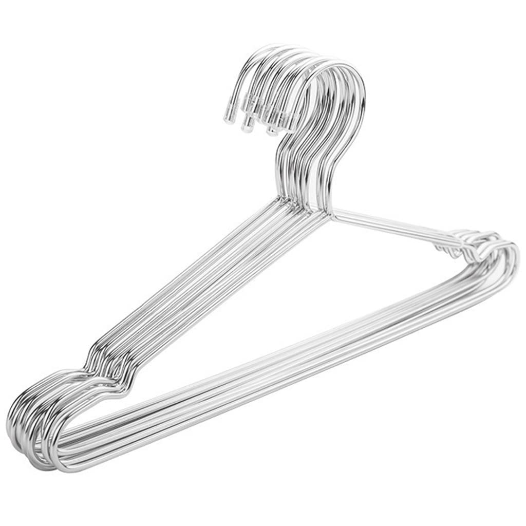 Premium 30-Pack GTGX Stainless Steel Wire Hangers - Heavy Duty Extra Large (17.7 Inch) Space Saving Clothes Hangers for Closet Organization - Ideal for Coats, Suits, Dresses & Wardrobe Storage