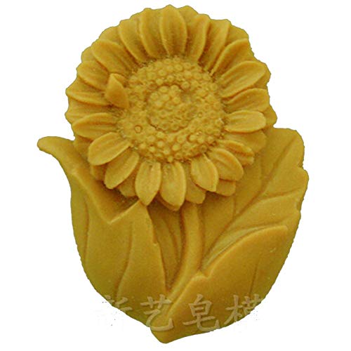 3D Sunflower Silicone Soap Molds for DIY Handmade Soap Making - Craft Supplies for Bath Bombs, Candles & Resin Art - Perfect for Home Decor & Gift Making by YSCEN