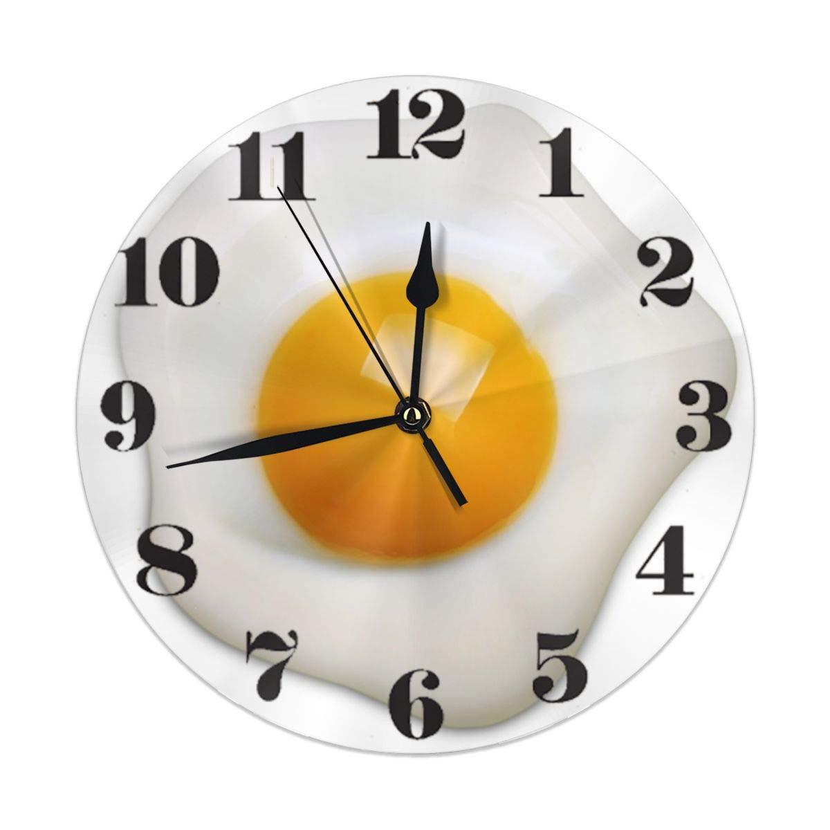 KiuLoam Silent Non-Ticking Round Wall Clock - Battery Operated, Easy to Read Decorative Clock for Home, Office, School & Kitchen | Perfect for Students, Cooking Timer & Modern Wall Art Decor