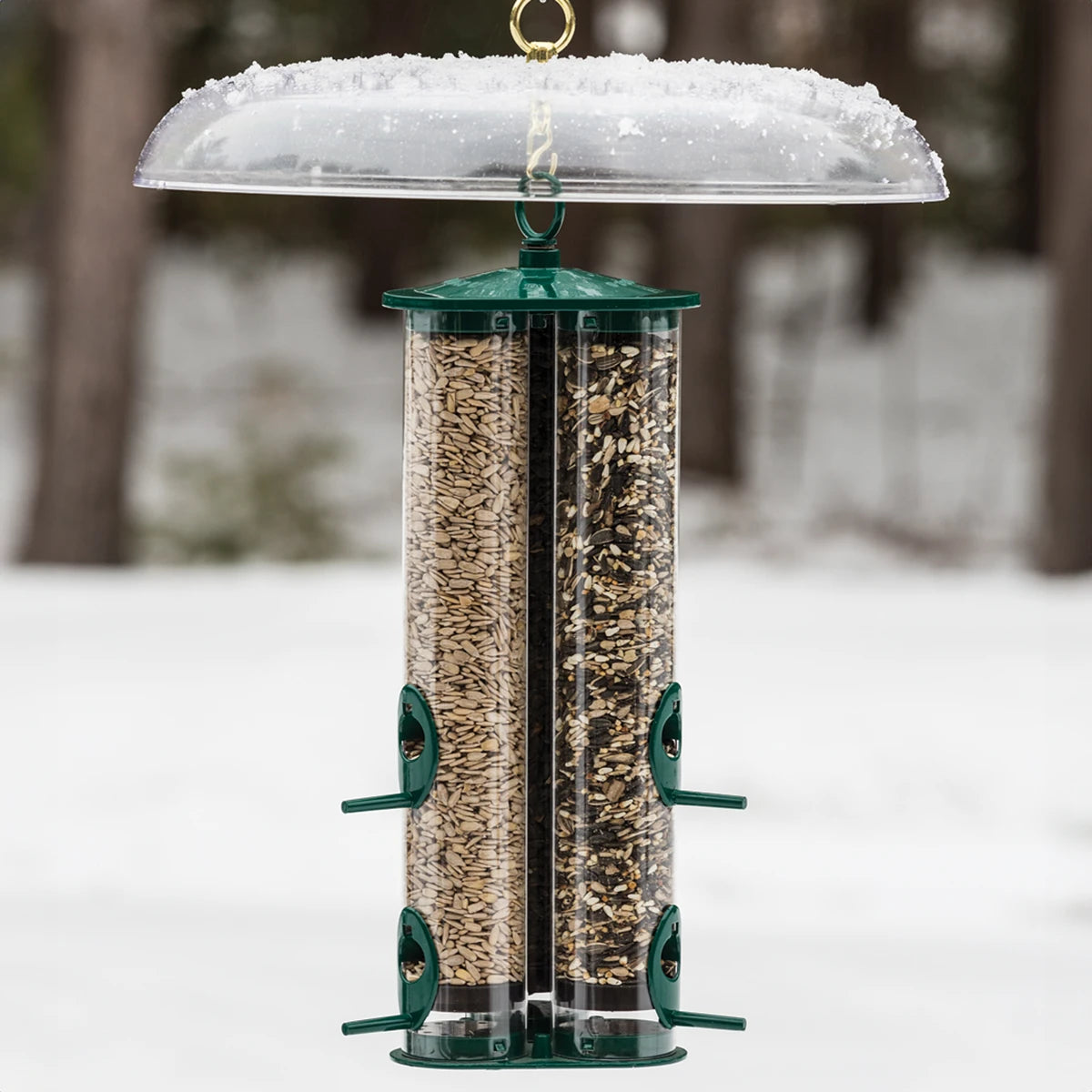 Duncraft Tilt Top Squirrel Baffle - Premium Squirrel Proof Bird Feeder Guard for Outdoor Use | Protects Bird Feeders from Squirrels & Pests | Perfect for Backyard, Garden & Patio Bird Watching