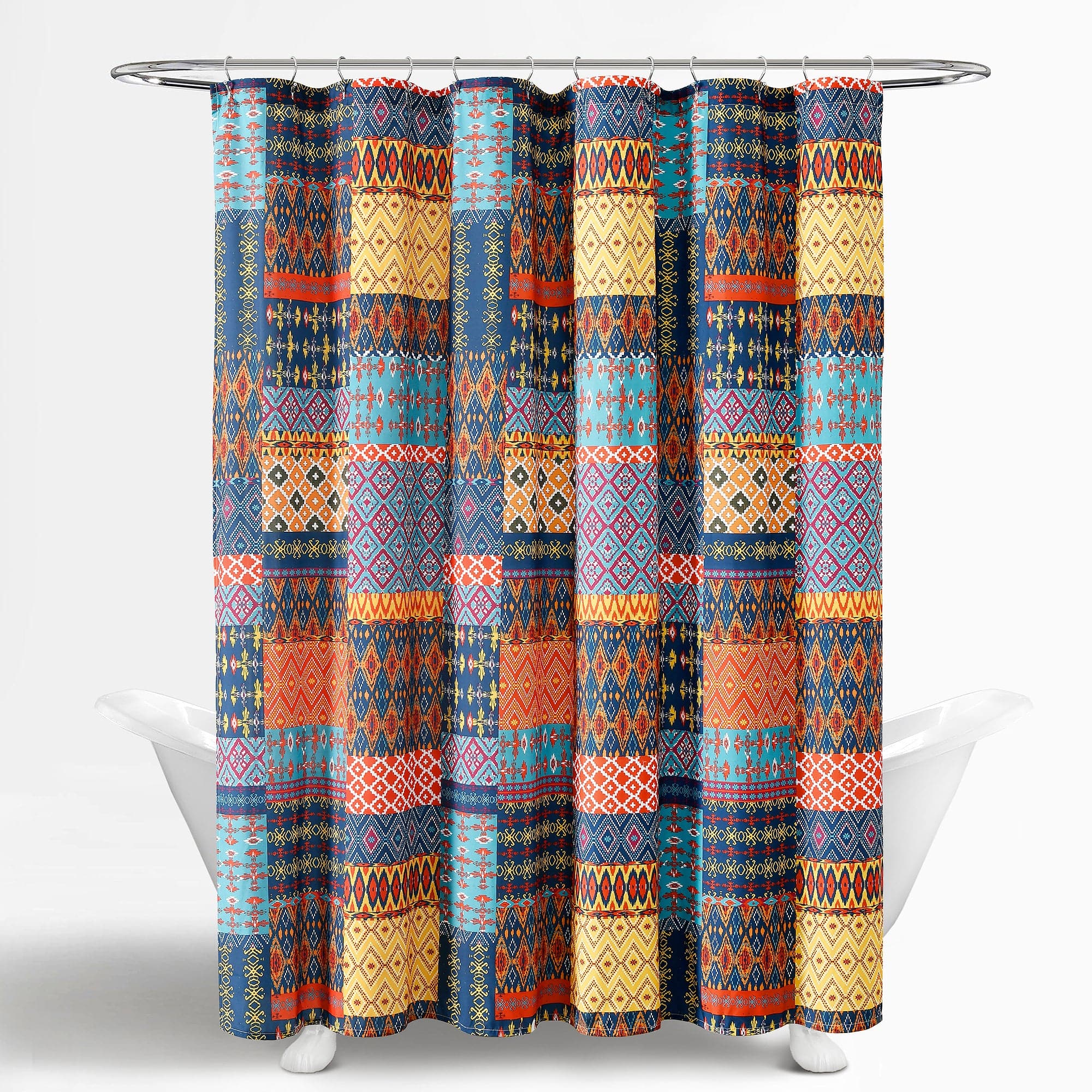 Stylish Misha Shower Curtain - Waterproof & Mold Resistant Bathroom Decor for Modern Homes | Perfect for Bathroom, Spa & Guest Room Decorations