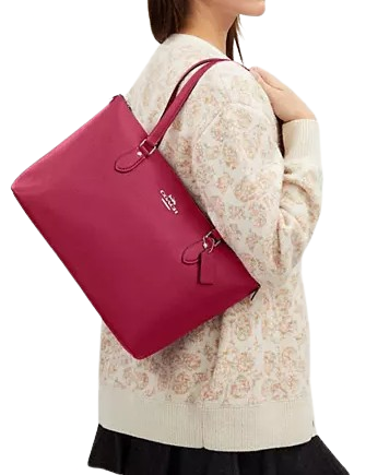 Coach Gallery Tote Bag - Premium Leather Handbag for Women | Stylish Work Tote, Travel & Everyday Carry | Perfect for Office, Commute & Shopping