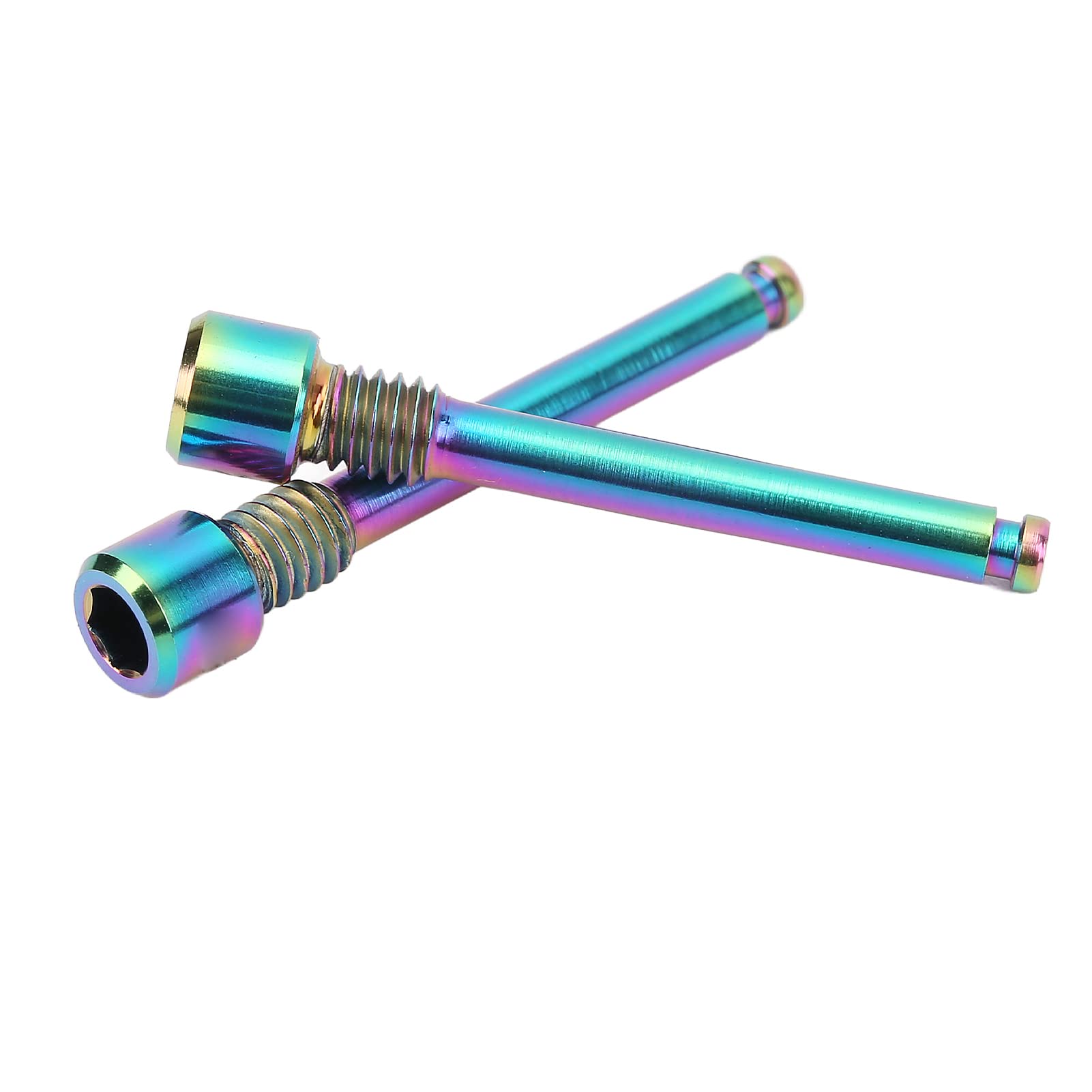 **Uxsiya Road Bike Disc Brake Screws - Fine Polished, Rustproof & Lightweight Brake Caliper Bolts for Cycling & Commuting - Perfect for Road Bikes & Urban Riding**