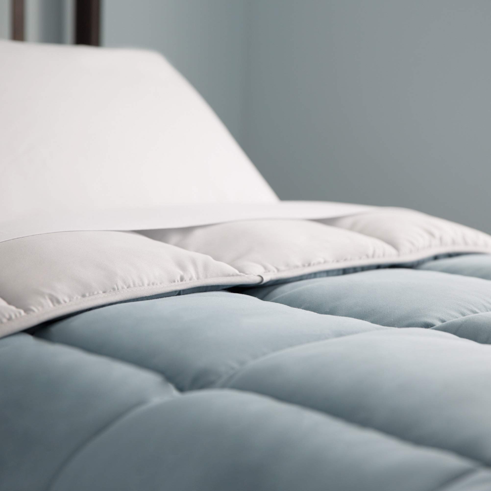 Reversible King Bedding Set - Pacific/Ash for Luxurious Comfort