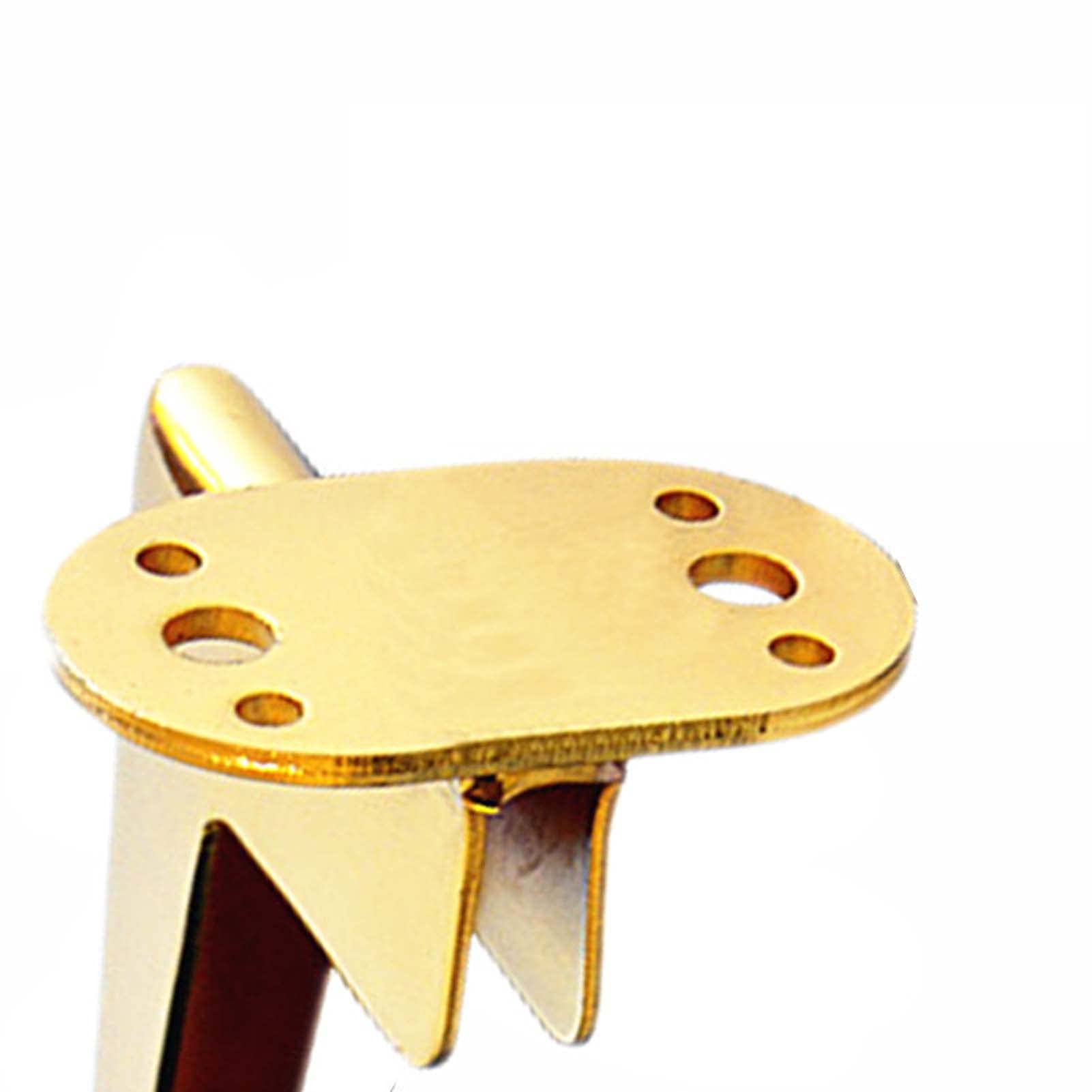 Gold Hairpin Furniture Legs Set of 4 - Heavy Duty Chair/Sofa Legs for Office Desk & Coffee Table