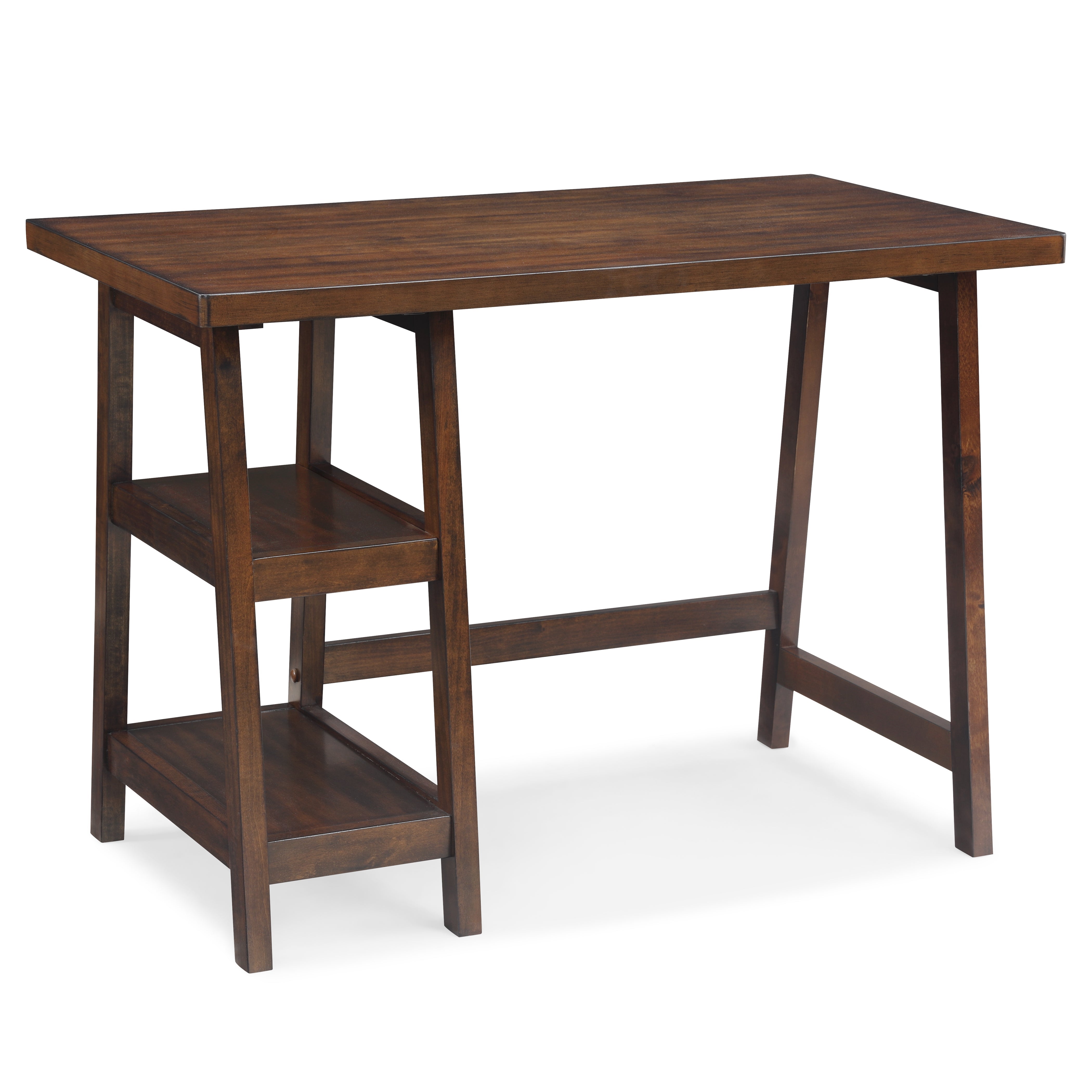 Redina Modern Wooden Writing Desk with Storage - Contemporary Home Office Desk for Study, Work, and Small Spaces | Stylish & Functional Workspace Solution