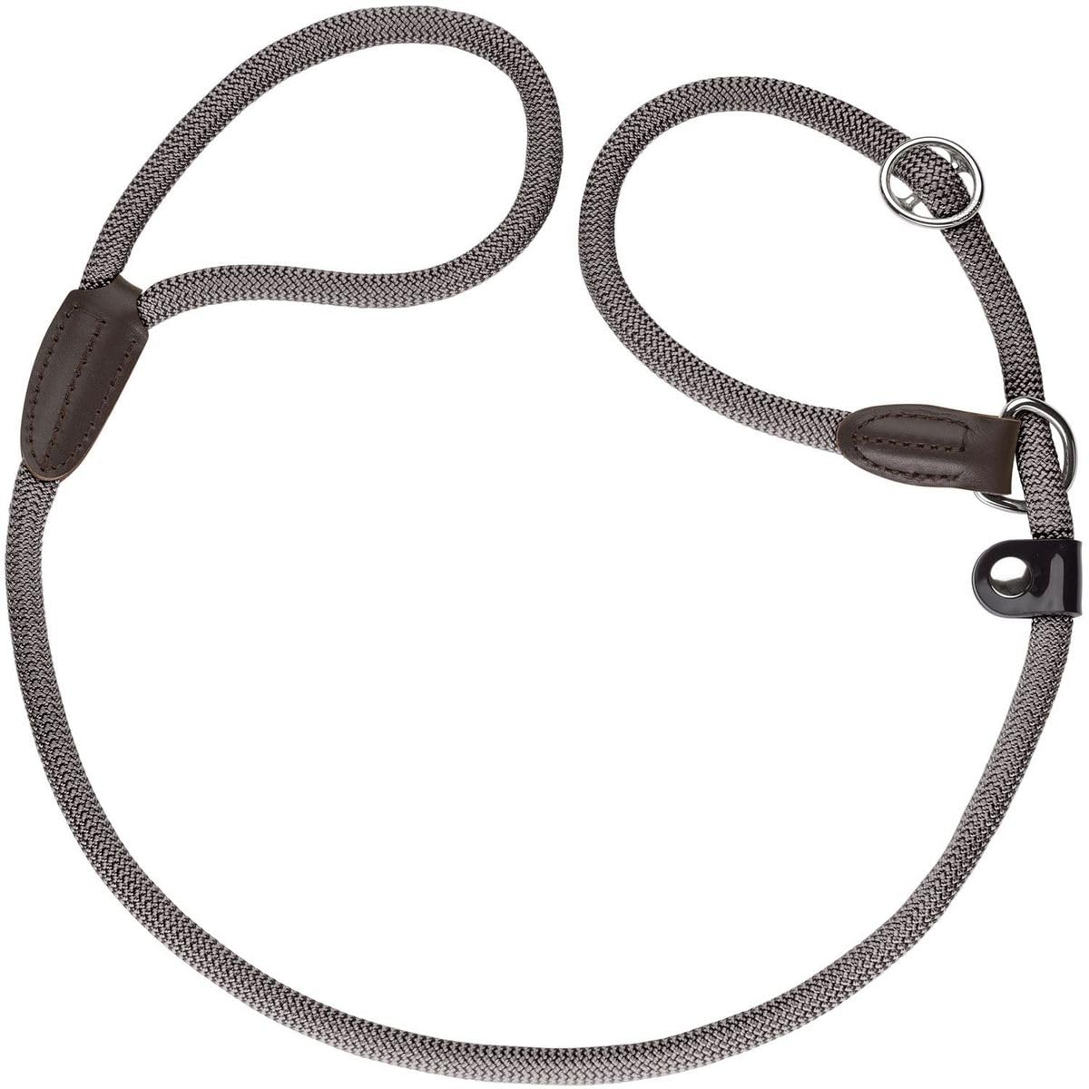 HUNTER Retriever Lead Rope for Dogs - Small Size, Durable Grey Nylon Training Leash - Perfect for Walking, Training & Outdoor Adventures