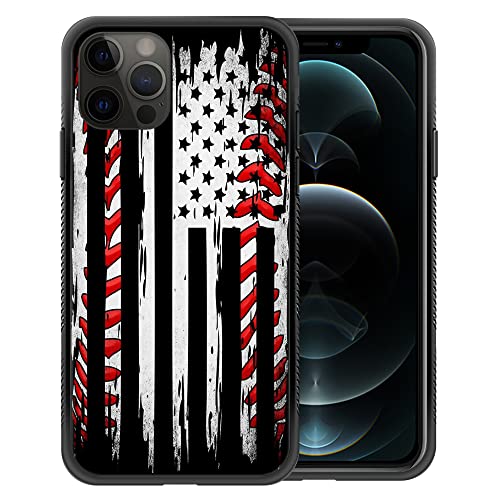 Baseball American Flag