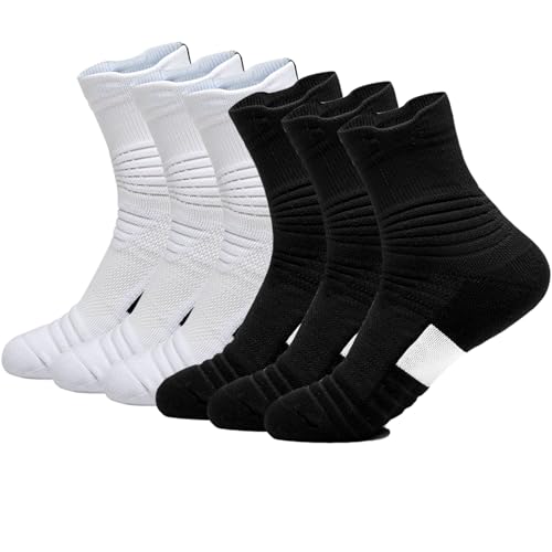6 Pack Black/White
