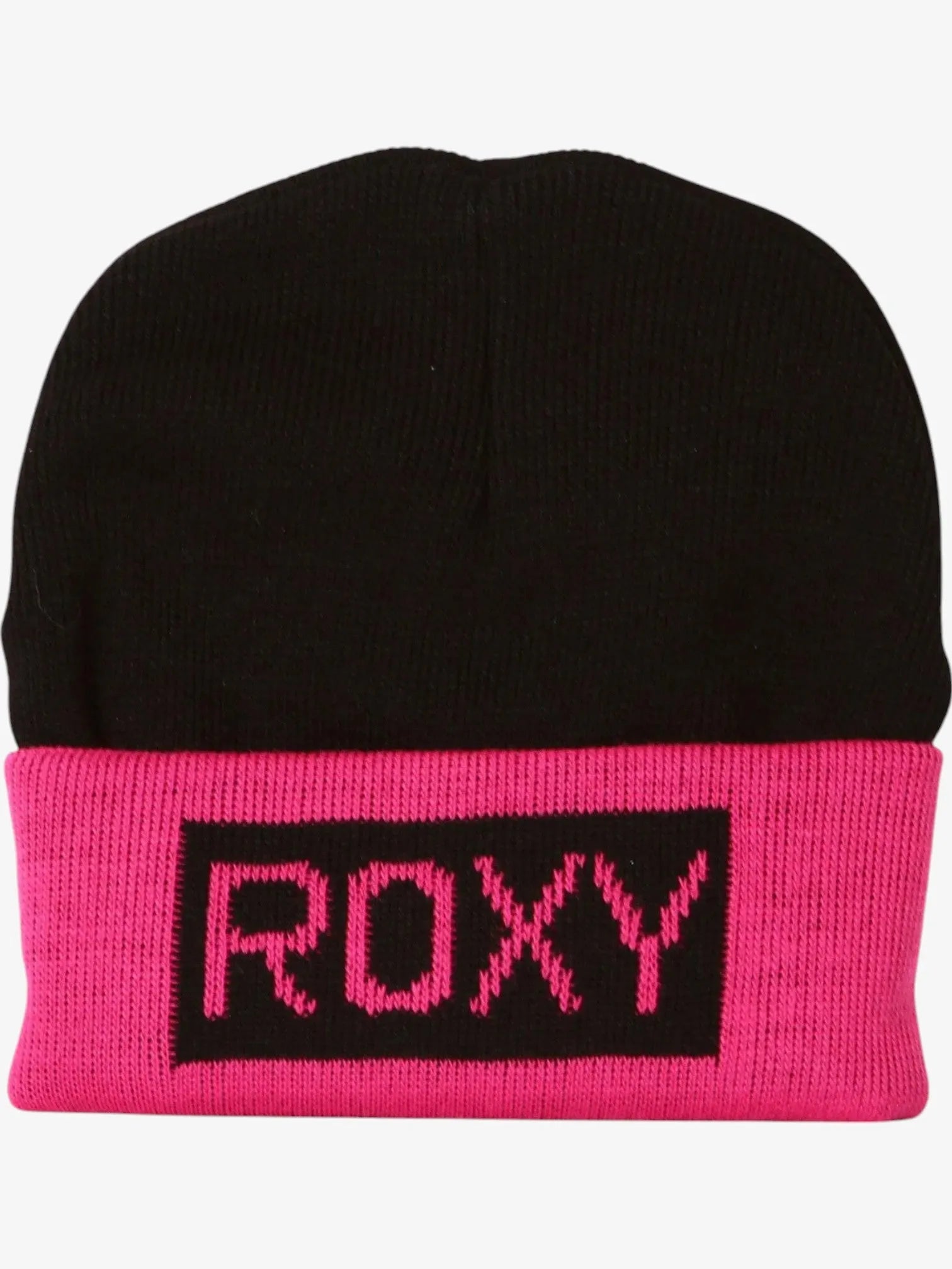 Roxy Freja Black Beanie - Warm Winter Knit Hat for Women & Men - Perfect for Skiing, Snowboarding & Outdoor Activities