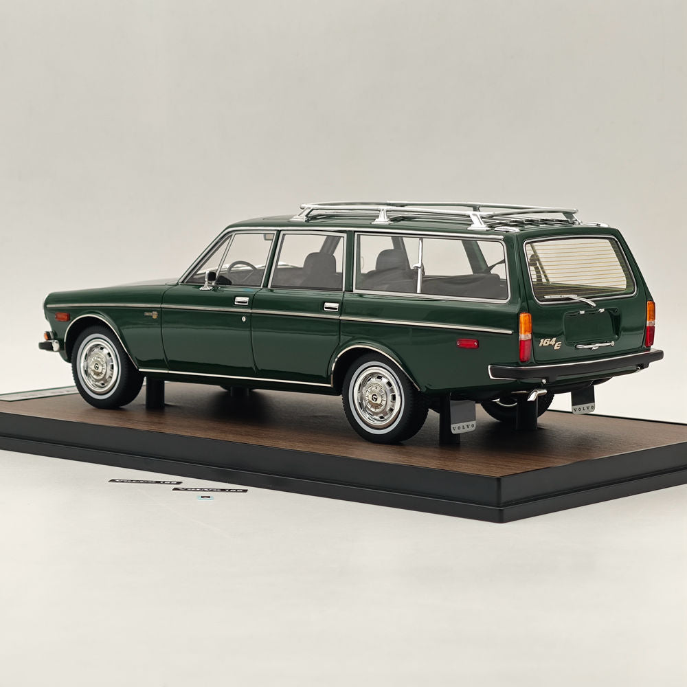 1/18 Scale RAM Collectibles VOLVO 165 STATION WAGON Green RM 0004 Resin Diecast Model Car - Perfect for Collectors, Display, and Vintage Car Enthusiasts