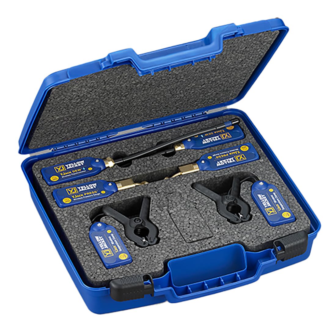 Yellow Jacket 67073 - YJACK HVAC Refrigerant Charging and Air Conditioning Service Kit for Professional Technicians | Perfect for AC Repair, Maintenance, and Recharging Car & Home Cooling Systems