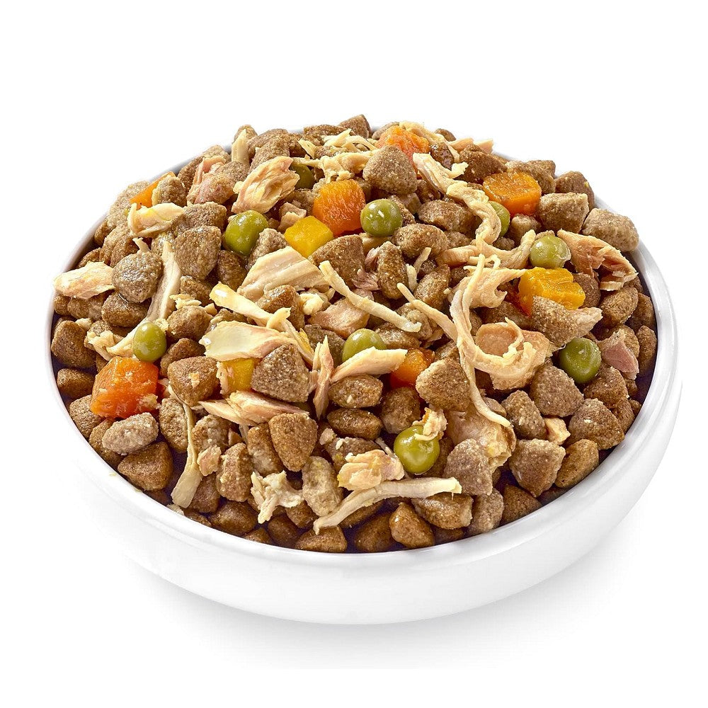 Premium Chicken Breast with Salmon & Vegetables Dog Food - Grain-Free, High-Protein Wet Canned Food for Puppies & Adult Dogs - Perfect for Mealtime, Training Rewards & Digestive Health Support