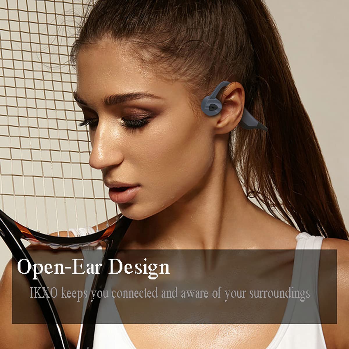 **Wireless Bone Conduction Headphones – 16GB Waterproof MP3 Player, Open-Ear Bluetooth Earbuds for Swimming, Running, Diving, Gym & Spa – Perfect for Underwater Workouts & Outdoor Sports**