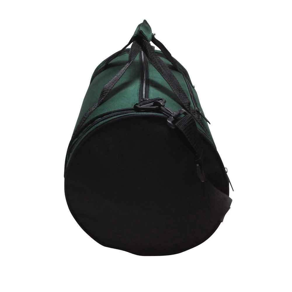 ImpecGear Round Roll Bag - Waterproof Gym Duffel Bag with Shoulder Strap, Sports Travel Duffle Bag for Workout, Yoga, Camping & Weekend Trips (Green)
