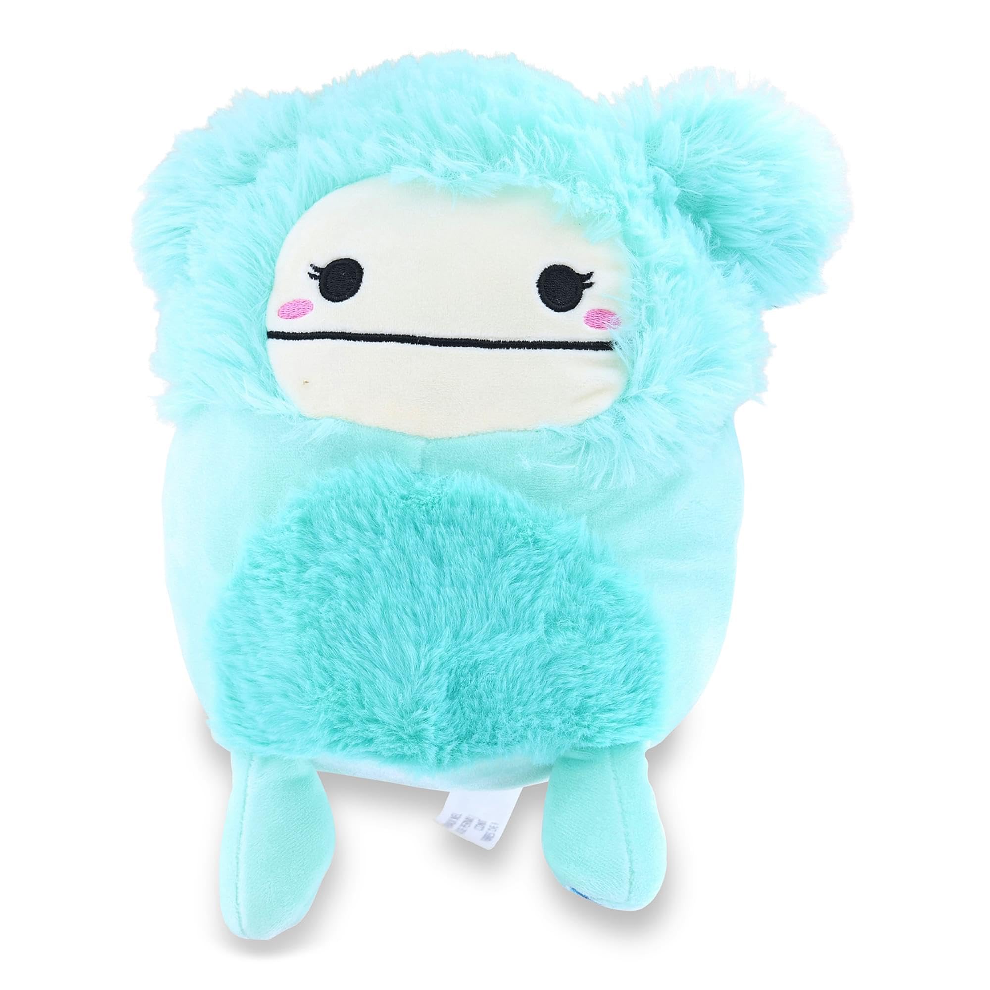 Official Squishmallow Kellytoy Plush - 8 Inch Joelle The Bigfoot Soft Stuffed Animal Toy | Fantasy Creatures Collection (Dragons, Unicorns, Bigfoots) | Perfect for Kids Gifts, Bedroom Decor & Stress Relief