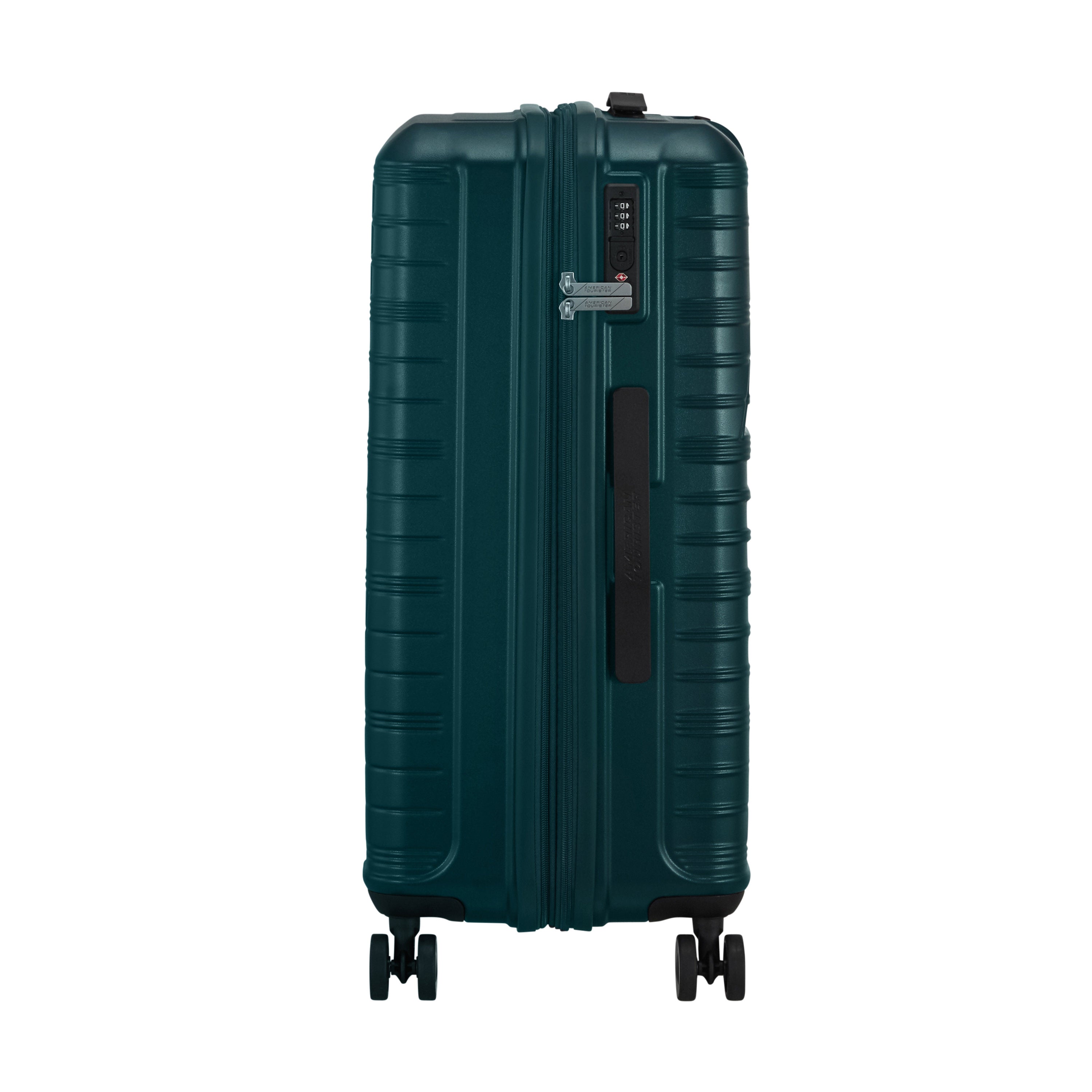 American Tourister Surftime Spinner Expandable Medium Luggage - 28 Inch Lightweight Hardshell Suitcase with 360° Wheels for Travel, Vacation & Business Trips